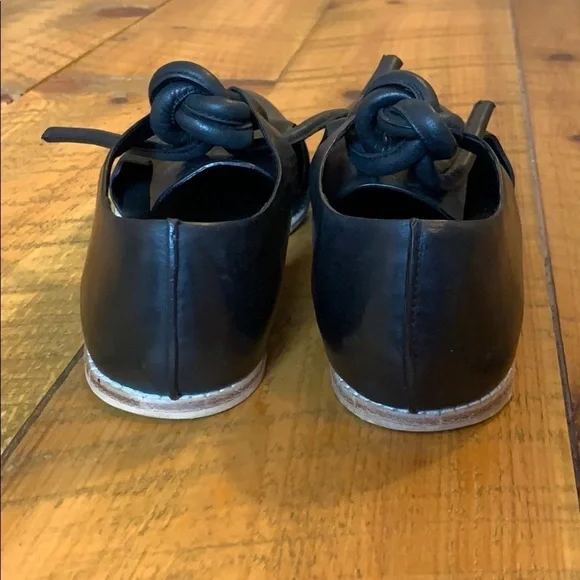 Alpha60 black leather Mella loafers Size 7.5 - Picture 3 of 12